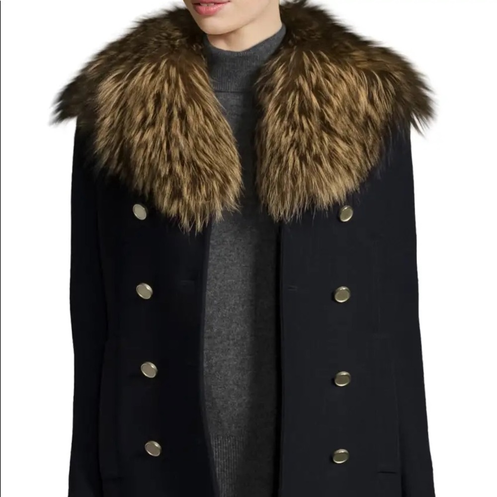 Theory Wool Peacoat Dark Navy Small unworn